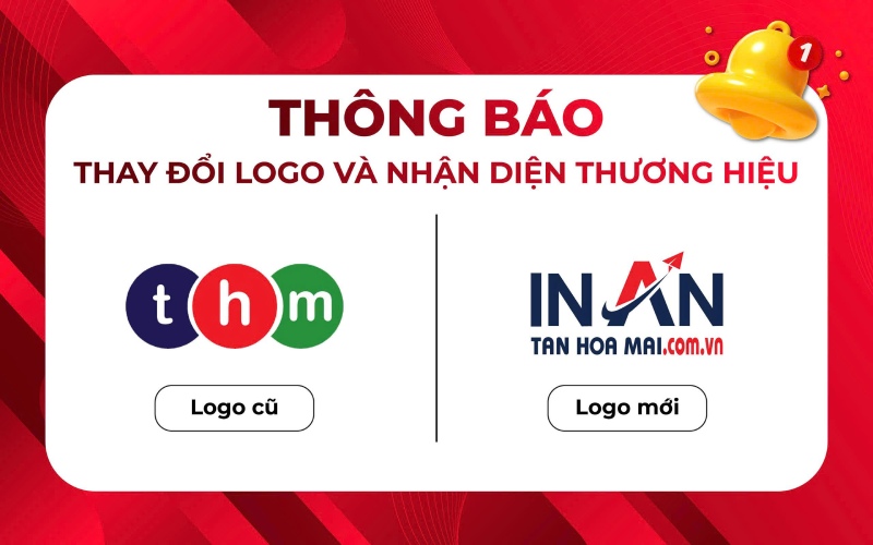 Thông báo việc thay đổi logo Tân Hoa Mai