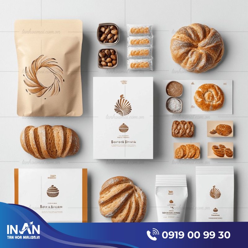 33+ Mẫu túi giấy đựng thực phẩm, đồ ăn nhiều mẫu đẹp giá rẻ