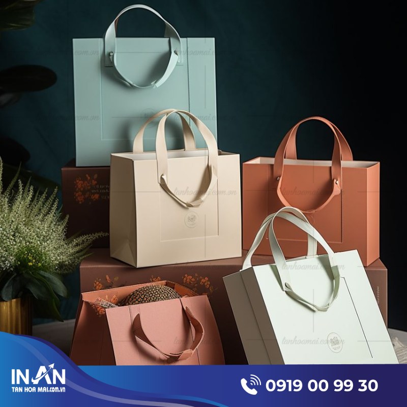 25+ Mẫu túi giấy quà tặng mẫu đẹp bằng giấy, đặt làm giá rẻ, thiết kế 0đ