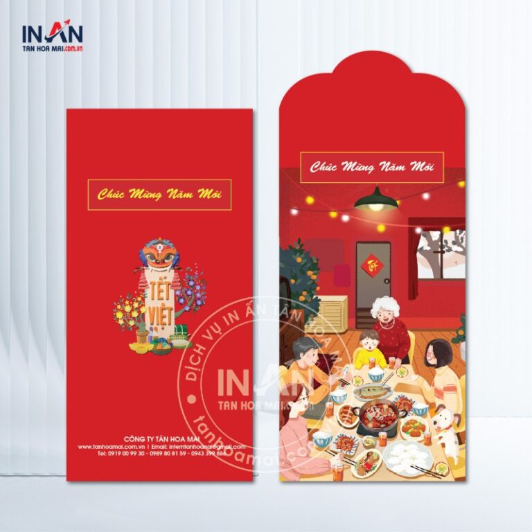 Chuẩn Bị File In Bao Lì Xì: Checklist Trước Khi Gửi Xưởng