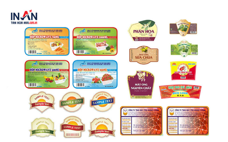 Lợi ích Của In Tem Nhãn đối Với Doanh Nghiệp