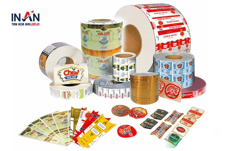 Nhãn cuộn rất tiện lợi cho doanh nghiệp và người tiêu dùng