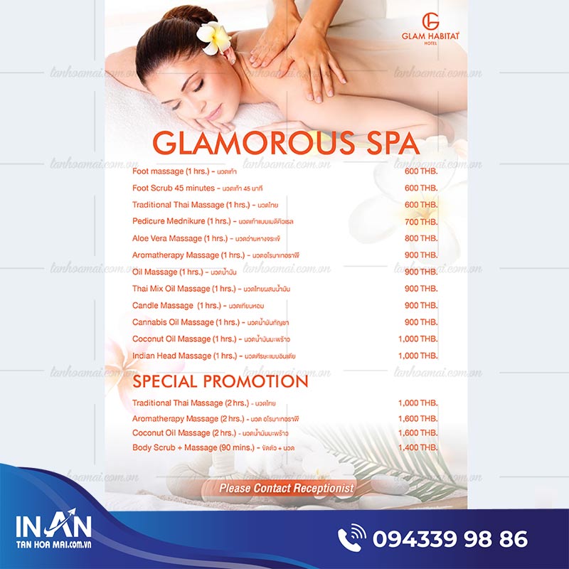 Top 45+ Mẫu Menu Spa Đẹp 2026 Giúp Nâng Tầm Thương Hiệu Spa