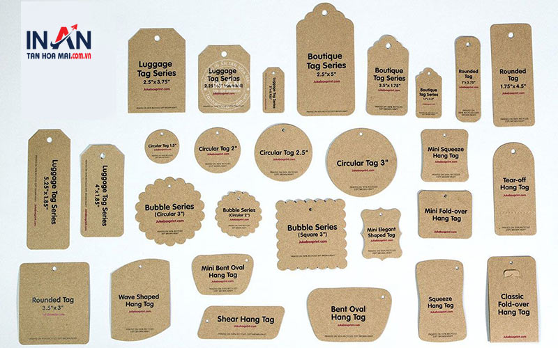 Thiết Kế Tag Giấy