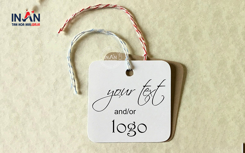 Mẫu Tag Treo Giấy Mỹ Thuật
