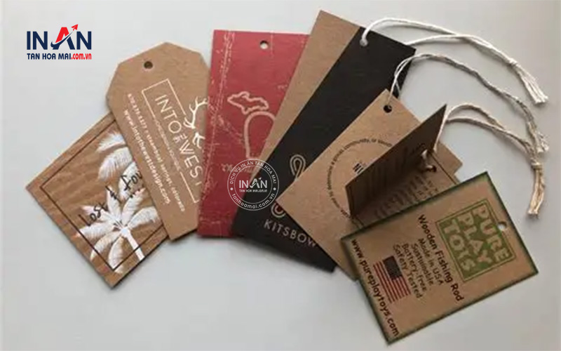 Mẫu Tag Treo Nhựa Mỏng