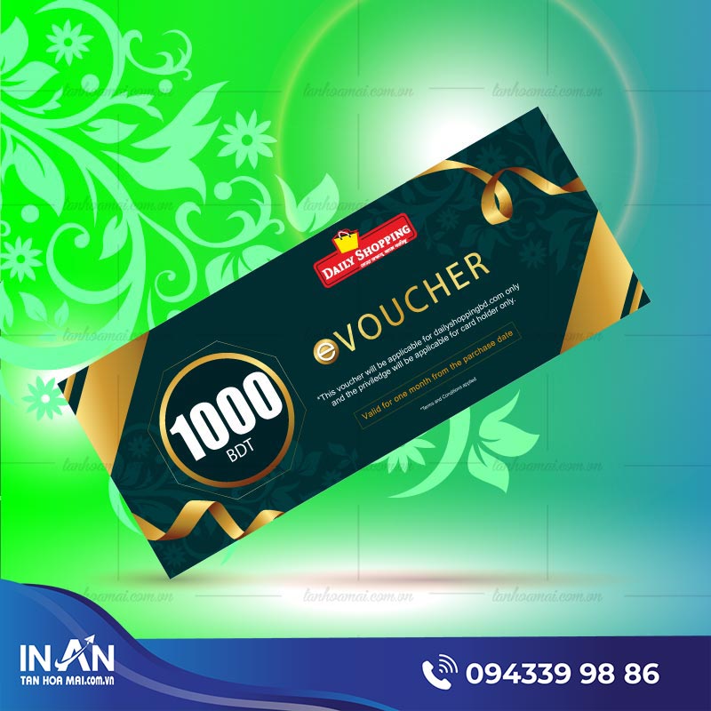 53+ Mẫu voucher giảm giá đẹp - Giúp tăng doanh số