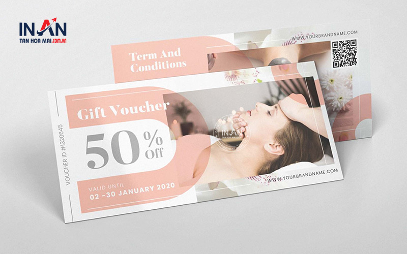 Mẫu Voucher Trẻ Trung