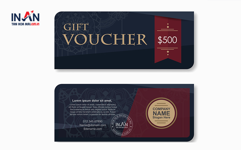 9 Mẫu Voucher Khuyến Mãi đẹp