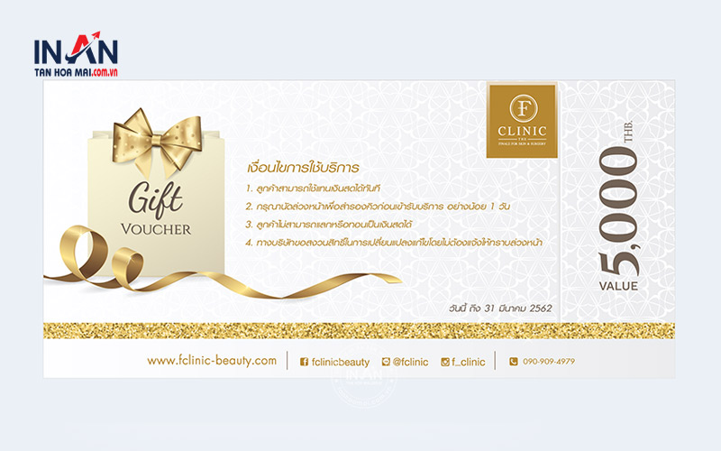 Quy Cách In Voucher Khuyến Mãi