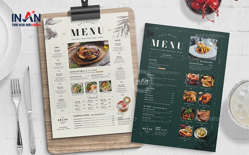 Bố Cục Rõ Ràng, Nhóm Món Hợp Lý