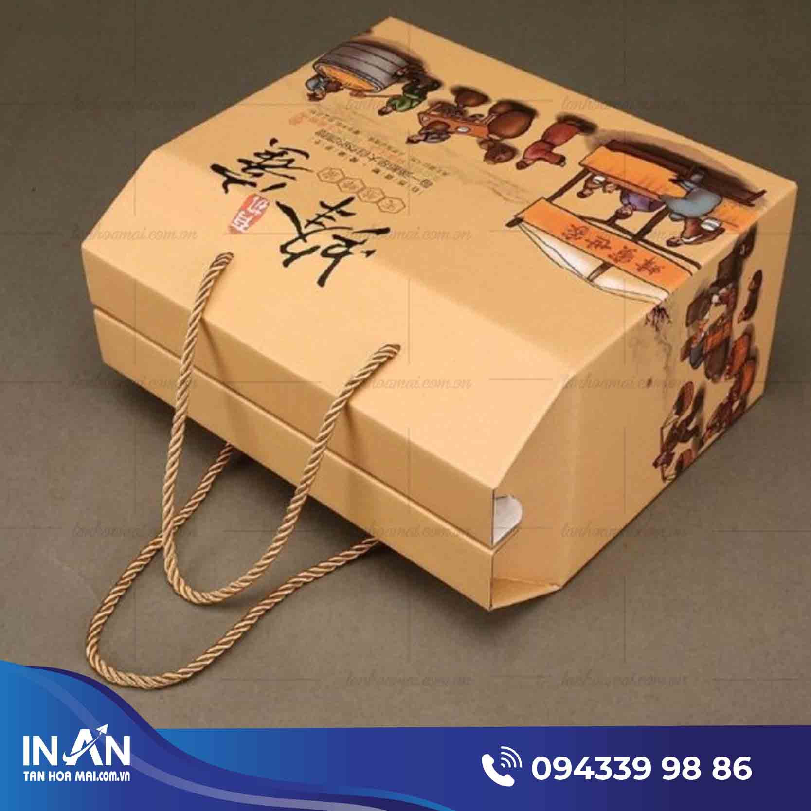 35+ Mẫu hộp giấy có quai xách ấn tượng, xu hướng năm 2026