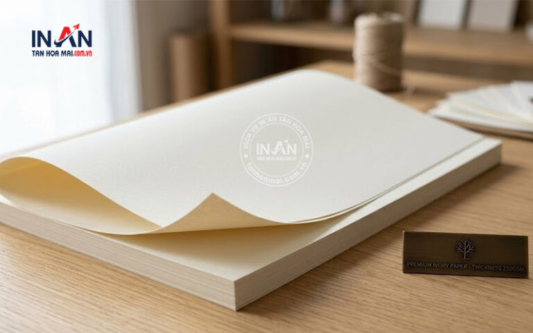 Giấy Ivory là gì? Đặc điểm, phân loại và ứng dụng trong in hộp giấy