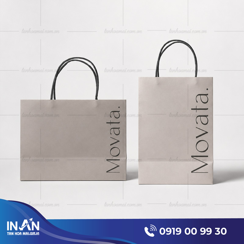 20+ Mẫu túi giấy đựng quần áo đẹp cho shop thời trang