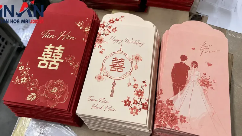 Mẫu lì xì bê tráp cho lễ ăn hỏi
