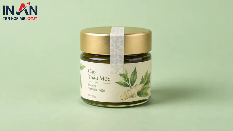 Mẫu hũ sản phẩm dùng minh họa giải pháp chống giả