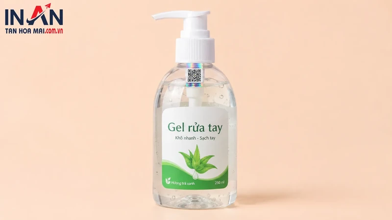 Mẫu túi trà dùng minh họa giải pháp chống giả