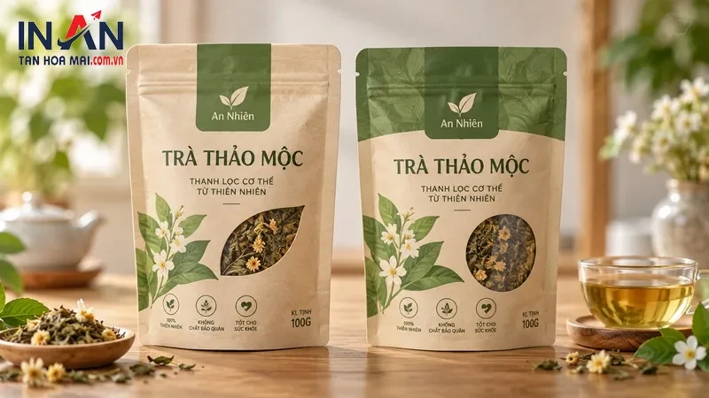 Bao bì gần giống nhau