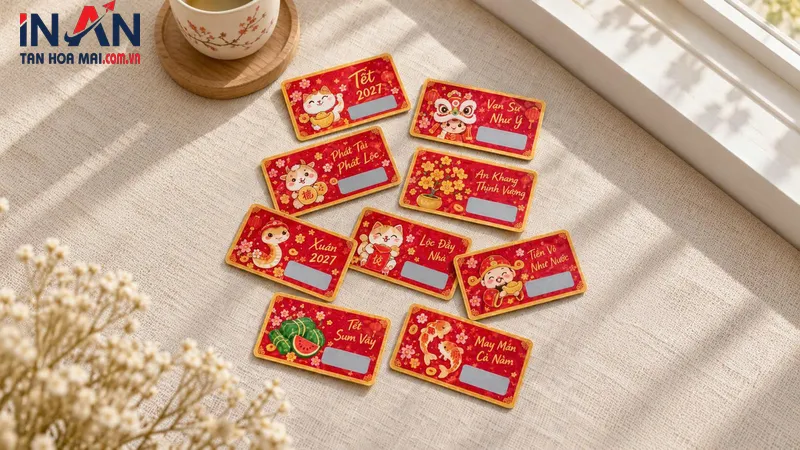 Thẻ Cào Lì Xì Tết: Ý Tưởng Lì Xì May Mắn, Bất Ngờ