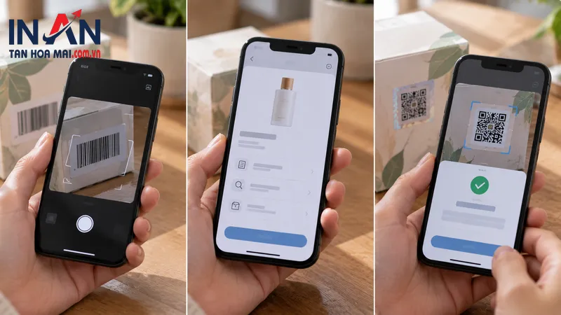 App kiểm tra mã vạch và QR Ứng dụng điện thoại dùng để quét mã vạch và QR sản phẩm