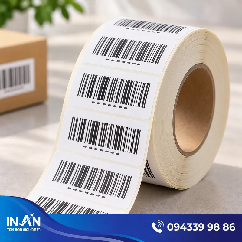 19+ Mẫu Tem Mã Vạch Barcode | Nhận In Theo Yêu Cầu