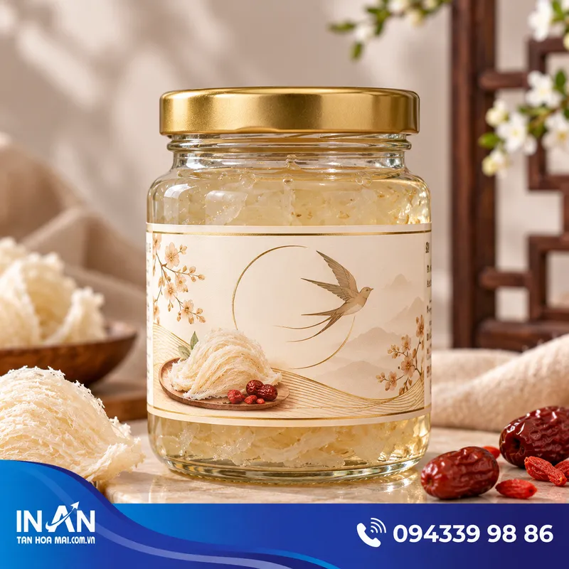 12+ Mẫu Tem Yến Sào Đẹp | Nhận In Theo Yêu Cầu