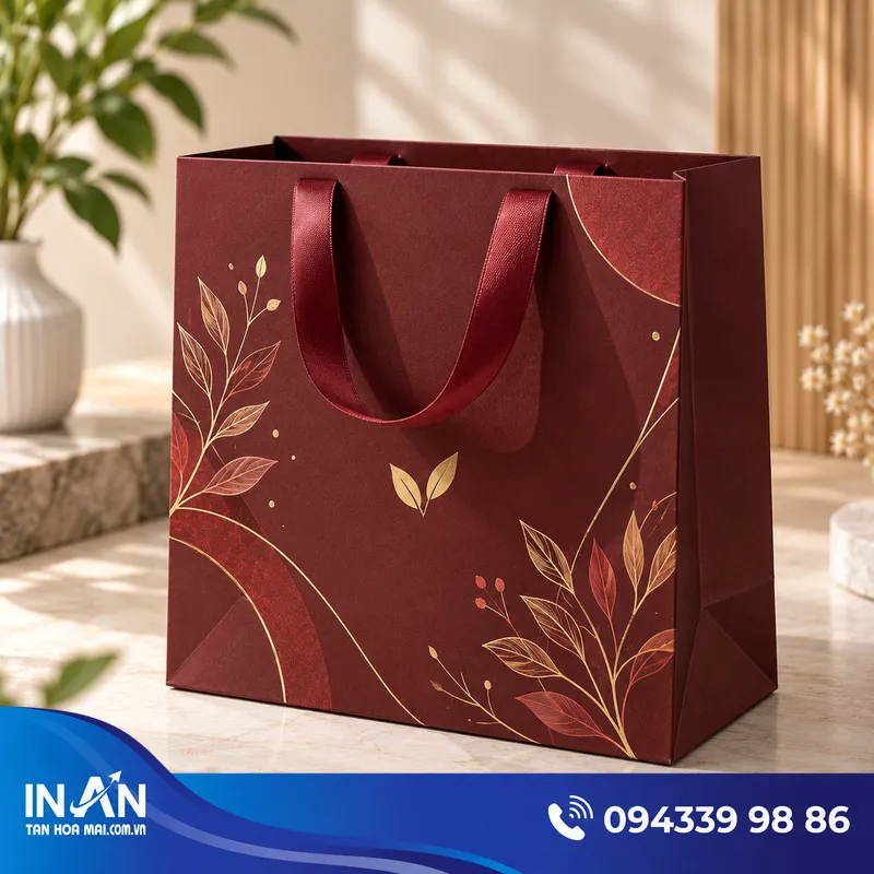 15+ Mẫu Túi Giấy Đựng Trang Sức | Nhận In Logo